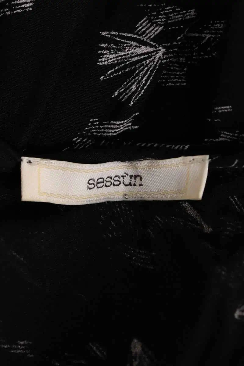 Robe Sessun Lea Noir en Viscose
