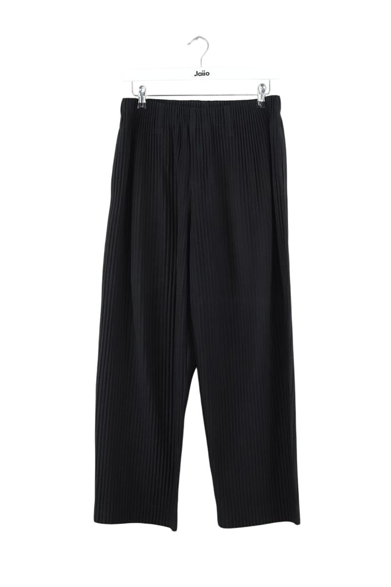 Pantalon droit Pleats Please  Noir