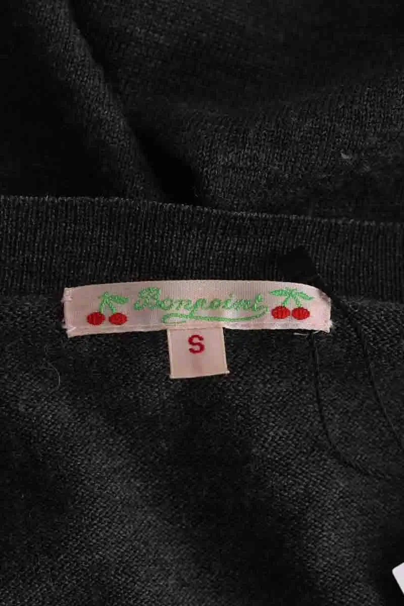 Cardigan  Bonpoint Gris en Laine