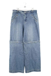 Jean large Spencer Badu  Bleu