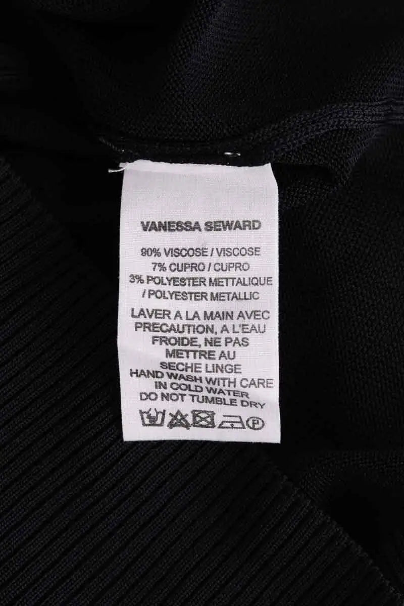 Pull Vanessa Seward Noir en Viscose