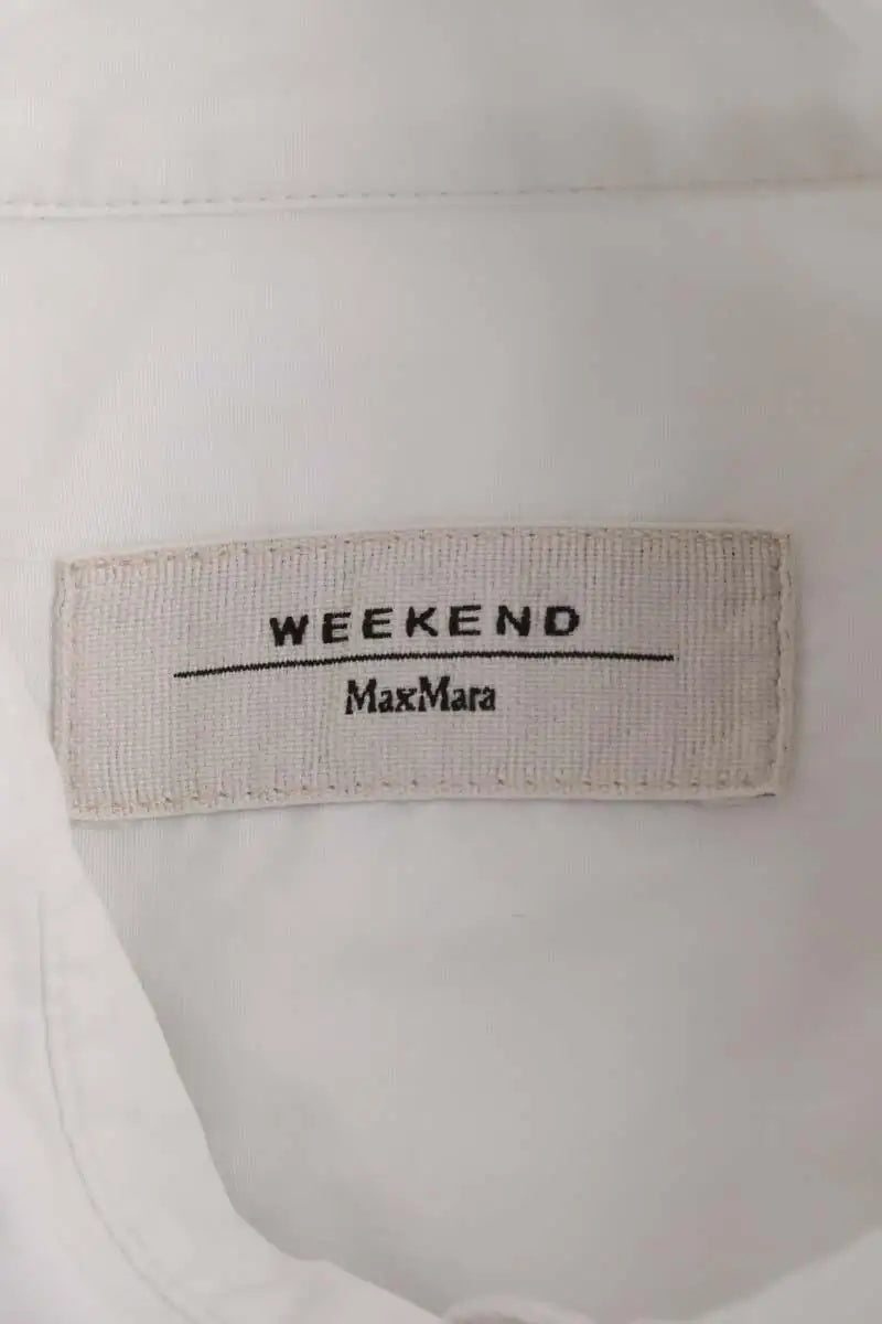 Chemise Max Mara Blanc en Coton