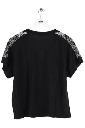 T-shirt Maje Noir en Coton