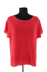 Top Gerard Darel Rouge en Synthétique, taille S - Seconde Main