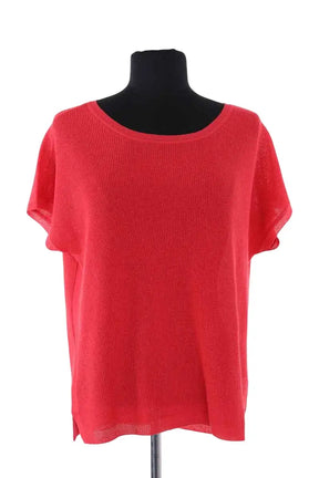 Top Gerard Darel Rouge en Synthétique, taille S - Seconde Main