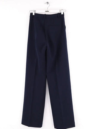 Pantalon large Figaret Marine en Synthétique