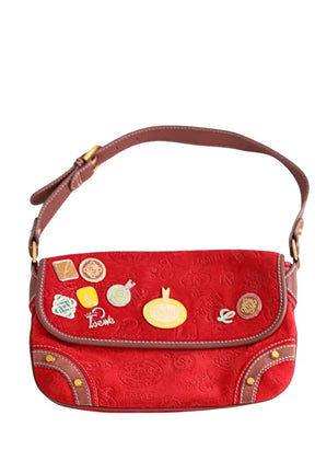 Sac porté épaule Loewe 160 anniversaire 2006 Rouge en Cuir - Seconde Main
