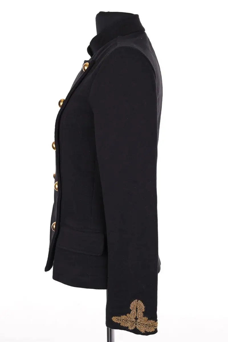 Veste Pinko Noir en Coton