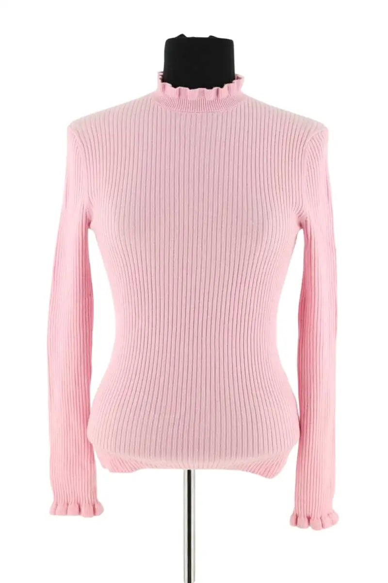 Pull Maje Rose en Synthétique, taille S - Seconde Main
