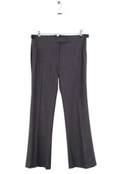 Pantalon droit Theory Anthracite en Laine, taille S - Seconde Main