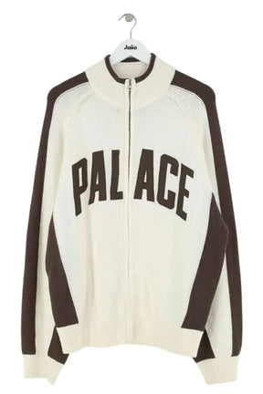Gilet PALACE Beige en Laine, taille L - Seconde Main