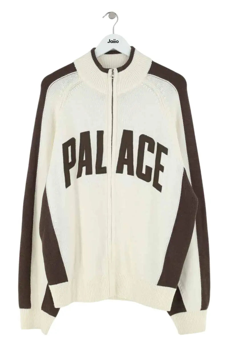 Gilet PALACE Beige en Laine, taille L - Seconde Main