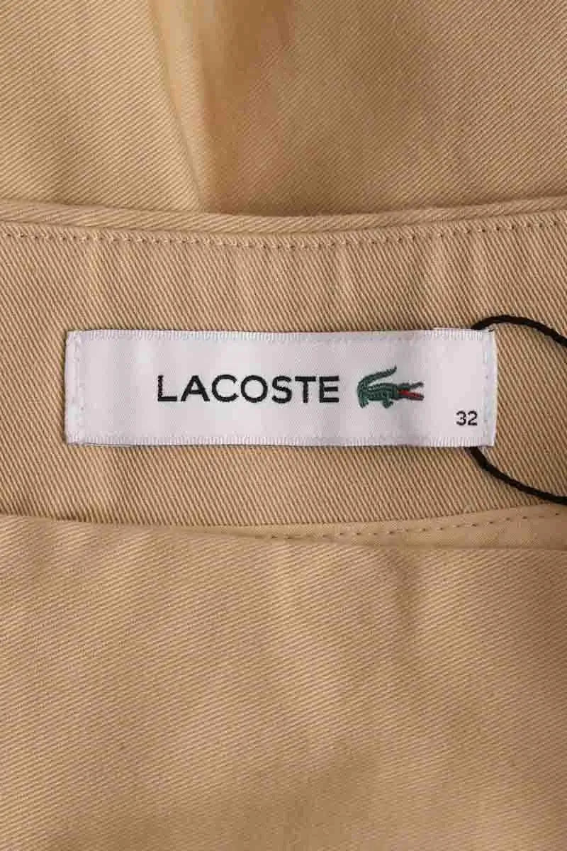 Jupe Lacoste Beige en Coton