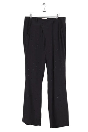 Pantalon droit Zadig & Voltaire Noir en Soie, taille L - Seconde Main