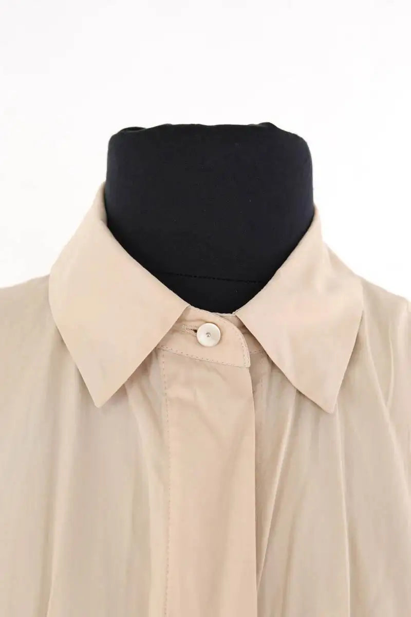 Robe Max Mara Beige en Coton