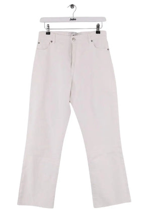 Jean droit Iro Elyse Blanc en Coton, taille XS - Seconde Main