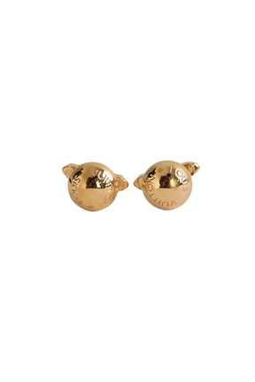 Bouton de manchette Louis Vuitton Doré en Plaqué or - Seconde Main