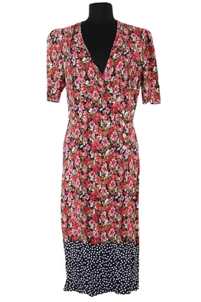 Robe Rouje Rouge en Viscose, taille M - Seconde Main