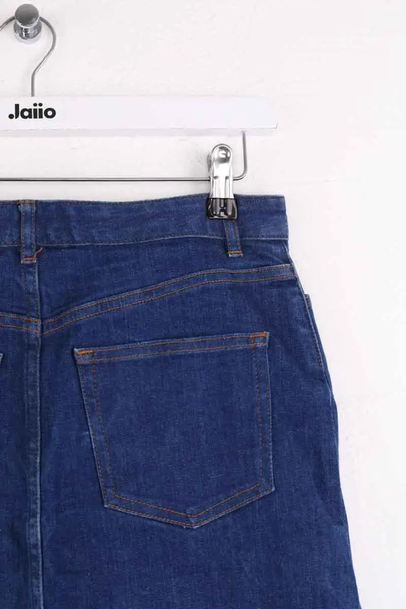 Mini jupe APC Bleu en Coton