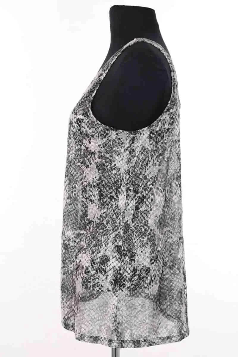 Top sans manche The Kooples Gris en Synthétique