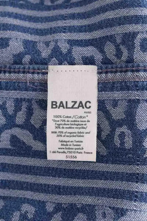 Veste Balzac Bleu en Coton