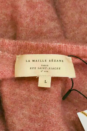 Pull Sézane Rose en Laine