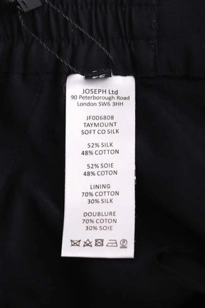 Bermuda Joseph Noir en Soie