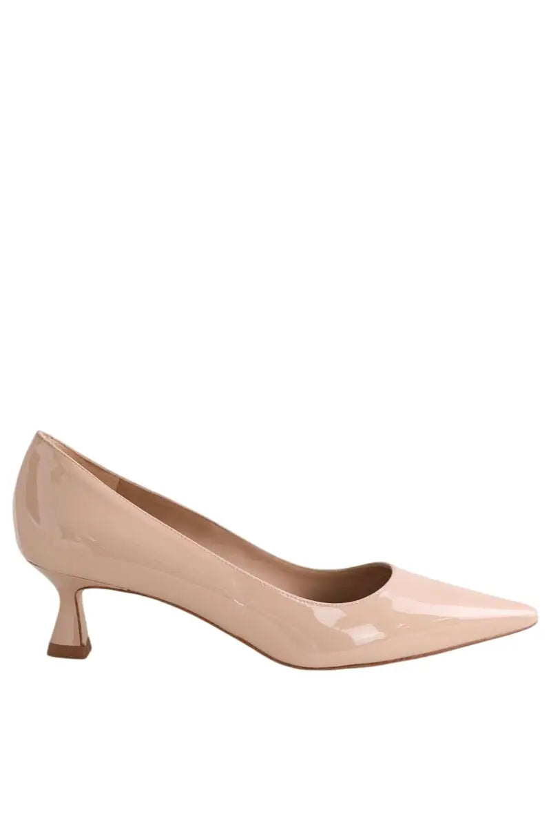 Talons LK Bennett Avalina Beige en Cuir verni, taille 41 - Seconde Main