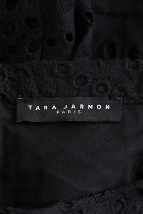 Pantalon Tara Jarmon Noir en Coton
