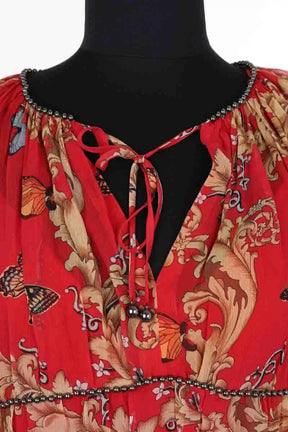 Robe The Kooples Rouge en Synthétique
