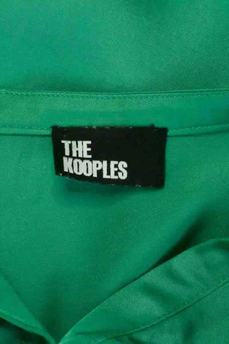 Blouse The Kooples Vert en Viscose