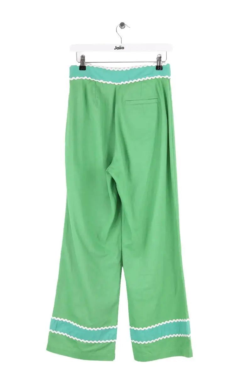 Pantalon Maria de la Orden Vert en Coton
