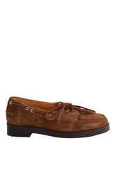 Mocassins Sézane Marron en Daim, taille 39 - Seconde Main