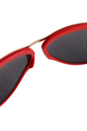 Lunettes de soleil Ray-Ban Rouge en Plastique