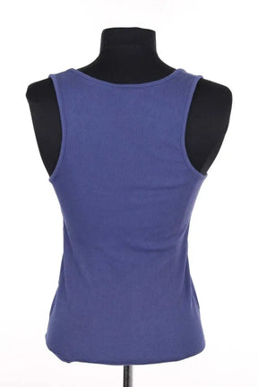 Top Sézane Bleu en Coton