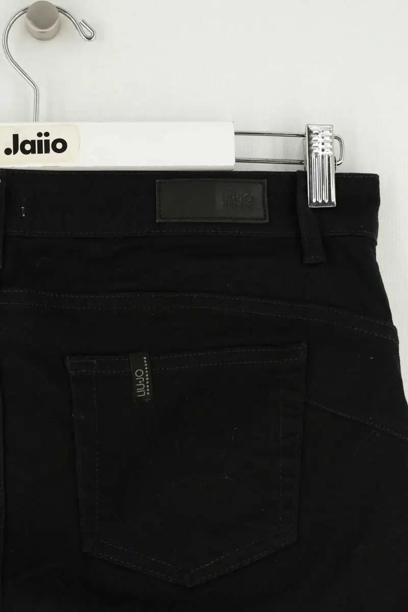 Jean droit Liu Jo Noir en Coton