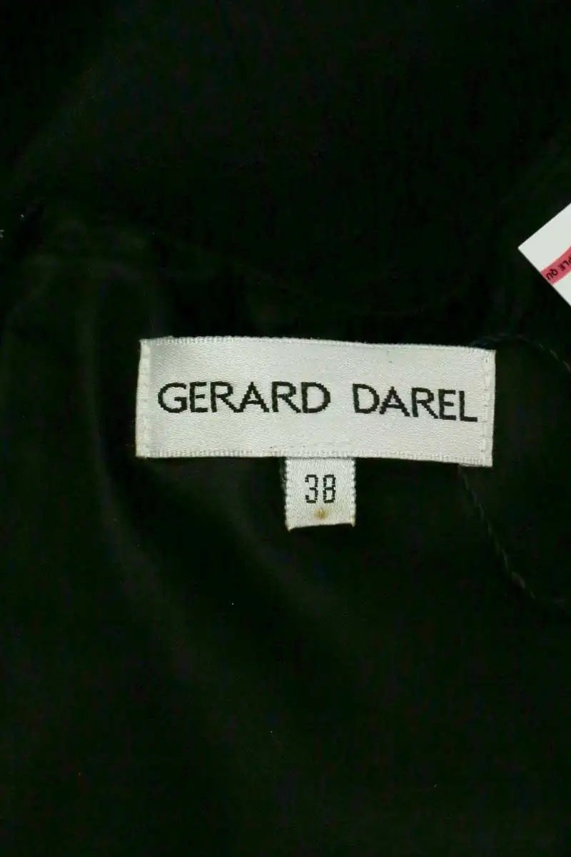 Robe Gerard Darel Noir en Lin