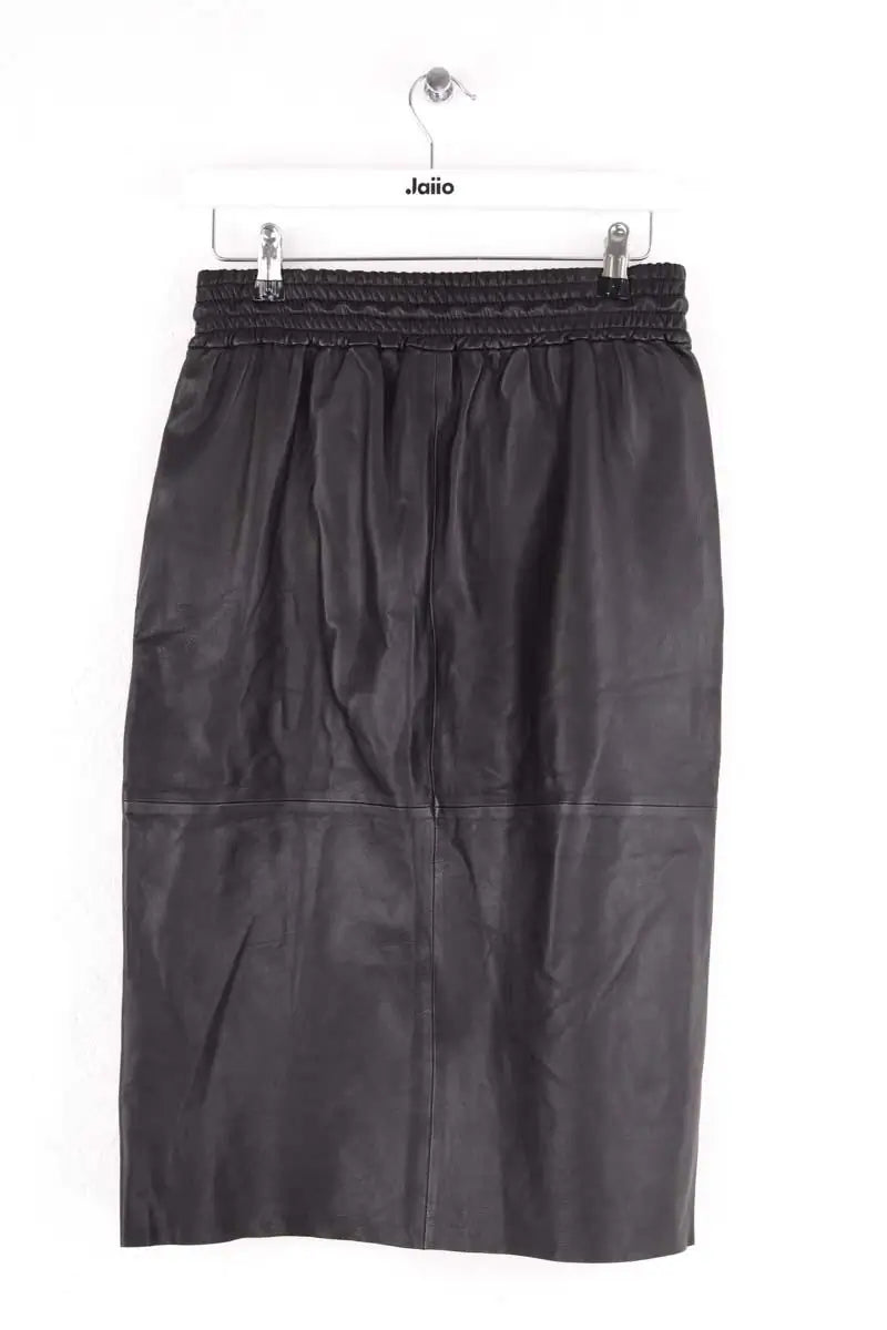 Jupe Ba&Sh Noir en Cuir