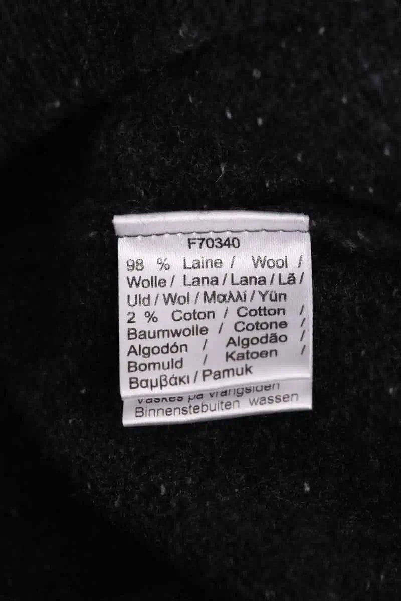 Pull Lacoste Noir en Laine