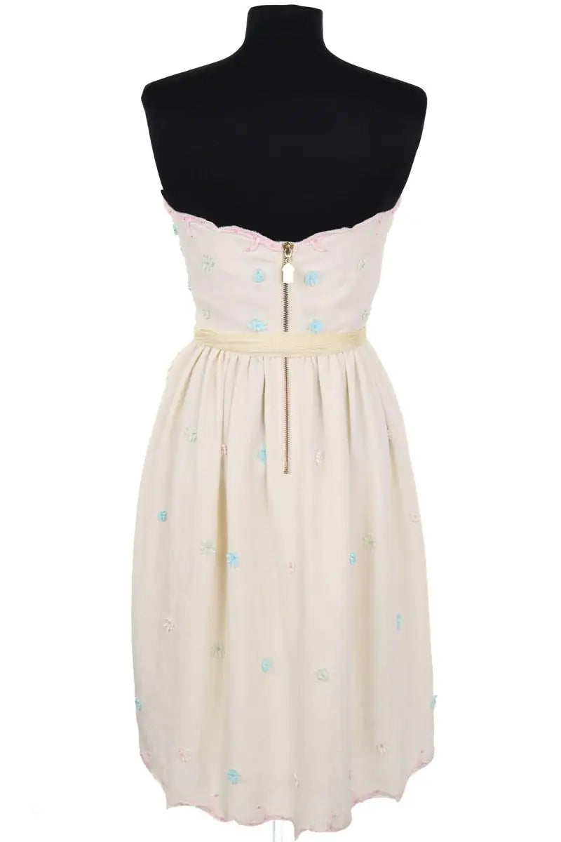 Robe Manoush Beige en Viscose
