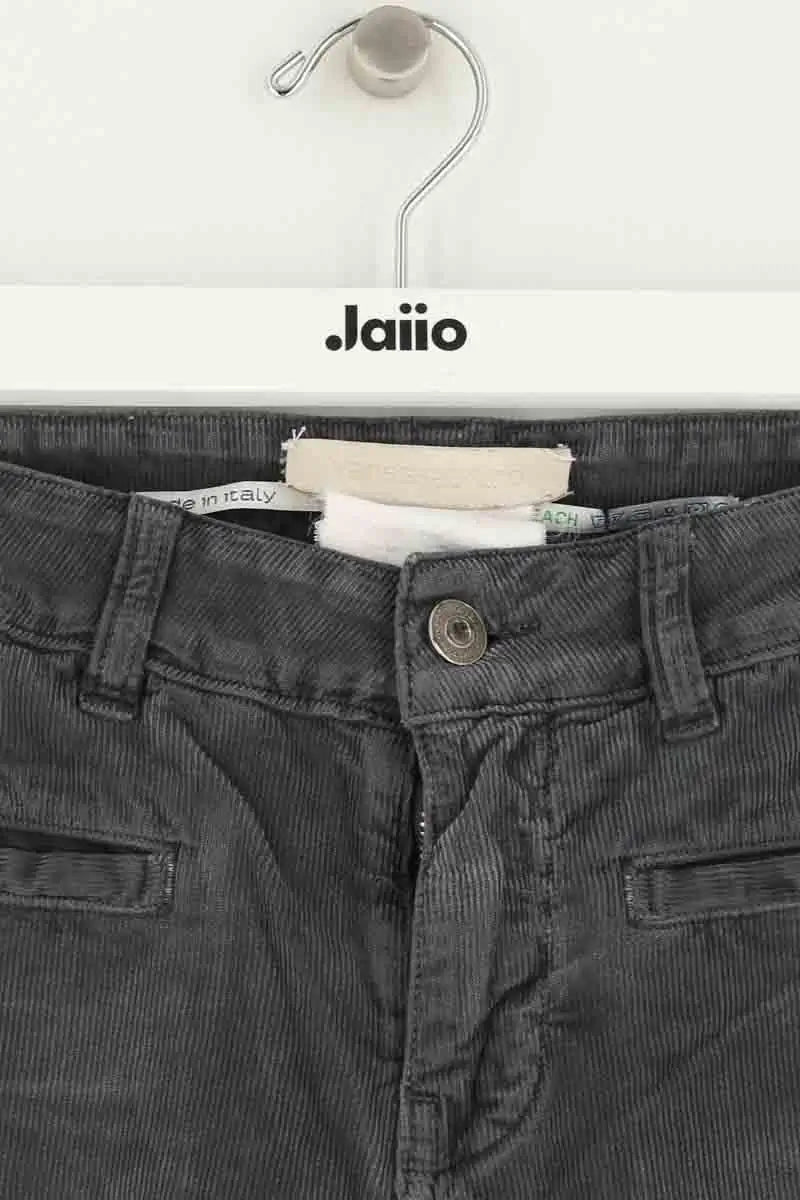 Pantalon Vanessa Bruno Anthracite en Velours