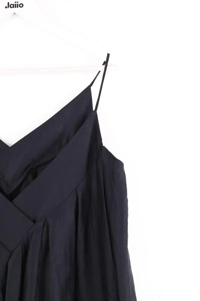 Robe Carioca Porto-Vecchio Noir en Coton