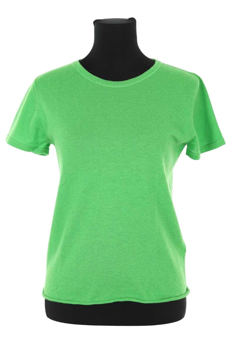 T-shirt Majestic Filatures  Vert
