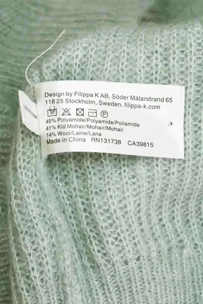Pull Filippa K Vert en Synthétique