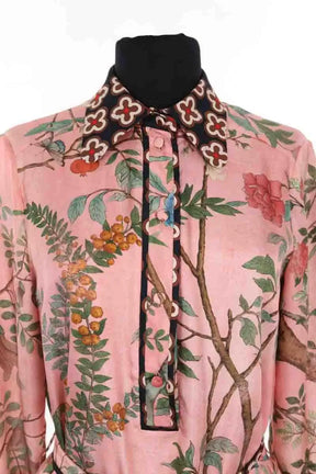 Robe Gucci Rose en Soie
