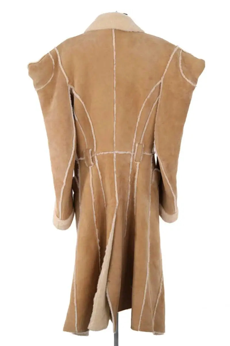 Manteau Dior Beige en Daim