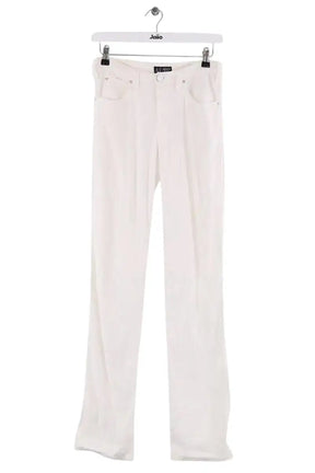 Pantalon Armani Jeans Blanc en Lin, taille M - Seconde Main