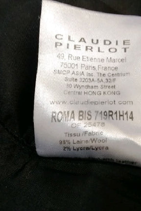 Robe Claudie Pierlot  Noir