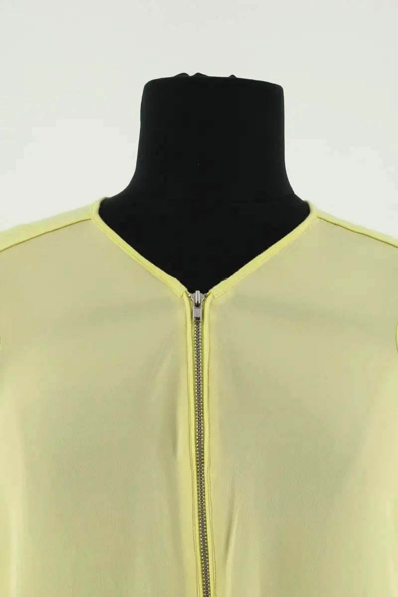Blouse The Kooples Jaune en Soie