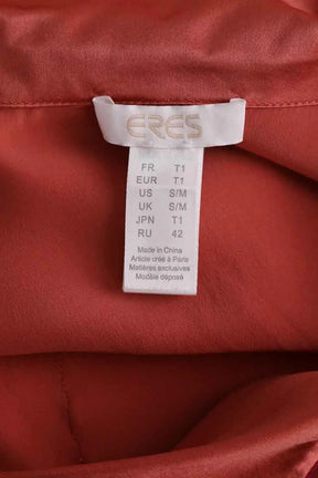 Pyjama Eres Orange en Soie